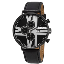 August Steiner Urbane Multifunction Black Dial Men's Watch AS8212BK