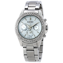 August Steiner White Ladies Watch AS8100SS