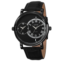 August Steiner Black Dial Men's Watch AS8146BK