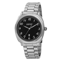 August Steiner Black Dial Men's Watch AS8160SSB