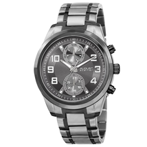 August Steiner Black Dial Men's Watch AS8173TTB