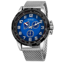 August Steiner Blue Dial Men's Watch AS8202SSBU