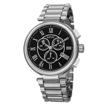 August Steiner Chronograph Black Dial Men's Watch AS8148SSB