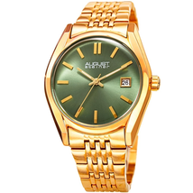 August Steiner Green Dial Ladies Watch AS8235YGGN