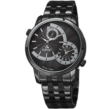 August Steiner Grey Dial Men's Watch AS8210BK
