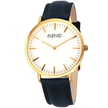 August Steiner White Dial Ladies Watch AS8247YGBU
