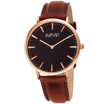 August Steiner Black Dial Ladies Watch AS8247RGBR