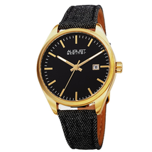 August Steiner Black Dial Ladies Watch AS8266BK