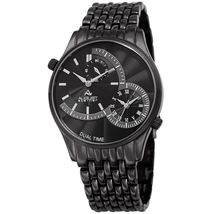 August Steiner Black Dial Men's Watch AS8141BK