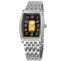 August Steiner Black Dial Men's Watch AS8226SSB