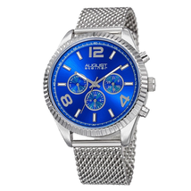 August Steiner Blue Dial Men's Watch AS8196SSBU