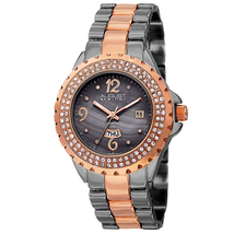 August Steiner Diamond Grey Dial Ladies Watch AS8156TTR