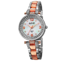 August Steiner Diamond White Dial Ladies Watch AS8137TTR