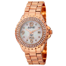 August Steiner Diamond White Dial Ladies Watch AS8156RG