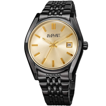 August Steiner Gold Tone Dial Ladies Watch AS8235BK