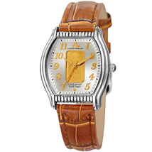 August Steiner Silver-tone Dial Ladies Watch AS8225TN