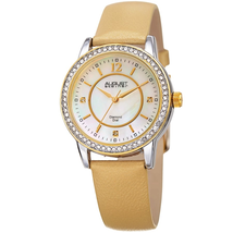 August Steiner White Dial Ladies Watch AS8227GLD