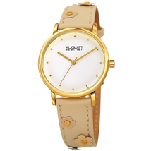 August Steiner White Dial Ladies Watch AS8260TN