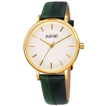 August Steiner White Dial Ladies Watch AS8261GN