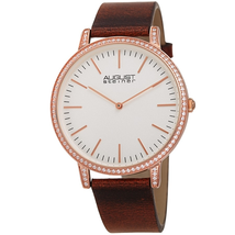 August Steiner White Dial Men's Watch AS8273BR