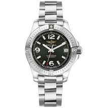 Breitling Colt 36 Black Dial Stainless Steel Quartz Ladies Watch A7438911/BD82SS A7438911/BD82-178A