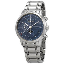 Baume et Mercier Classima Chronograph Automatic Blue Dial Men's Watch 10485