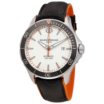 Baume et Mercier Clifton Automatic White Dial Men's Watch MOA10337