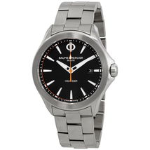 Baume et Mercier Clifton Black Dial Men's Watch 10412