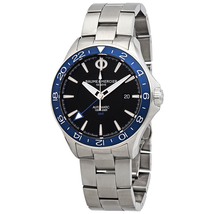 Baume et Mercier Clifton Club Automatic Black Dial Men's Stainless Steel Watch 10487