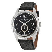Bell and Ross Vintage Automatic Black Dial Men's Watch BRV123-BS-ST/SF