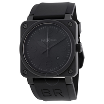 Bell and Ross Bell & Ross Phantom Automatic Black Dial Men's Watch BR0392-PHANTOM-CE