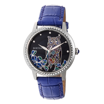 Bertha Madeline Crystal Black Dial Ladies Watch BTHBR7105