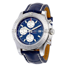 Breitling Colt Chronograph Automatic Blue Dial Blue Leather Men's Watch A1338811-C914-731P-A20BA.1
