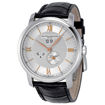 Baume et Mercier Baume and Mercier Classima Silver Dial Stainless Steel Men's Watch 10038