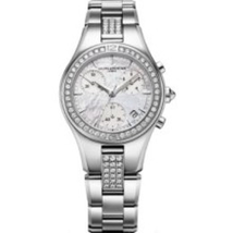 Baume et Mercier Baume and Mercier Linea Mother of Pearl Chronograph Diamond Ladies Watch 10017