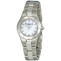 Baume et Mercier Baume and Mercier Linea Mother of Pearl Dial Diamond Ladies Watch 10011
