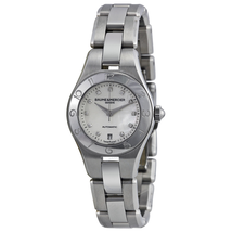 Baume et Mercier Baume and Mercier Mother of Pearl Diamond Dial Steel Ladies Watch 10113