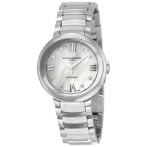 Baume et Mercier Baume and Mercier Promesse Automatic Mother of Pearl Diamond Dia Ladies Watch 10238