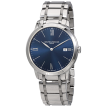 Baume et Mercier Classima Blue Dial Men's Watch MOA10382