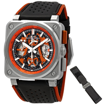 Bell and Ross Aviation Automatic Men's Limited Edition Watch BR0394-SC-ORA/SCA