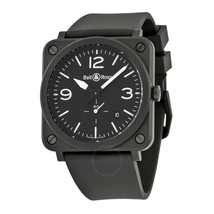 Bell and Ross Aviation Black Dial Men's Watch BLR BRS-BL-CEM