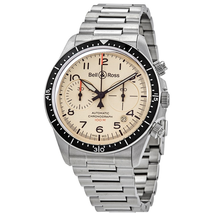 Bell and Ross Chronograph Automatic Men's Watch BRV294-BEI-ST/SST