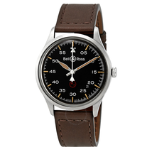 Bell and Ross Vintage Military Automatic Black Dial Men's Watch BRV192-MIL-ST/SCA