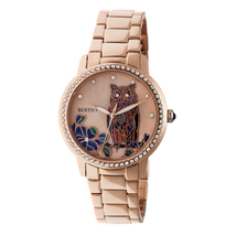Bertha Madeline Crystal Gold Dial Ladies Watch BR7103