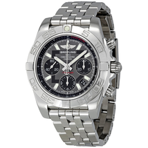 Breitling Chronomat 41 Chronograph Automatic Chronometer Grey Dial Men's Watch AB014012-F554-378A