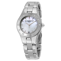 Baume et Mercier Baume and Mercier Linea Mother of Pearl Diamond Ladies Watch 10071