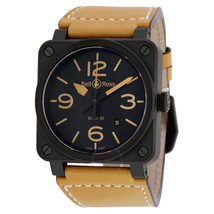 Bell and Ross Instrument Heritage Black Dial Automatic 42MM Men's Watch BR-03-92-HERITAGE BR0392-HERITAGE