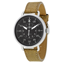 Bell and Ross Military Black Dial Distressed Leather Strap Automatic Men's Watch BRWW192-MIL BRWW192-MIL/SCA
