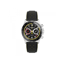 Bell and Ross Vintage V2-94 Limited Edition Chronograph Automatic Black Carbon Fibre Dial Men's Watch BRV294-RS18/SCA