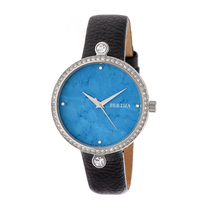 Bertha Frances Crystal Blue Dial Ladies Watch BR6402